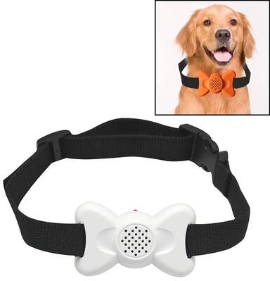 United Automatic Voice Control Bark Collar For Dogs Pet Training & Bark Control white