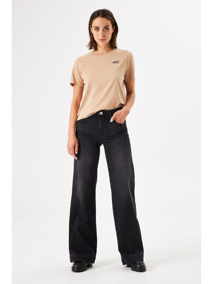 Garcia Jeans "Celia" - Wide fit - in Schwarz - W31/L32