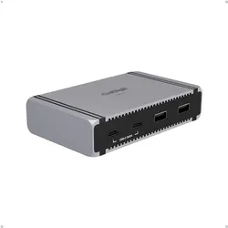 CalDigit Element 5 Hub (Thunderbolt, 8 Ports), Dockingstation + USB Hub, Grau