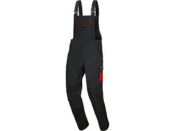 PARKSIDE PERFORMANCE® Salopette de travail homme (noir/rouge, L)