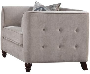 CDecor Reede Tan Accent Chair with Pillow