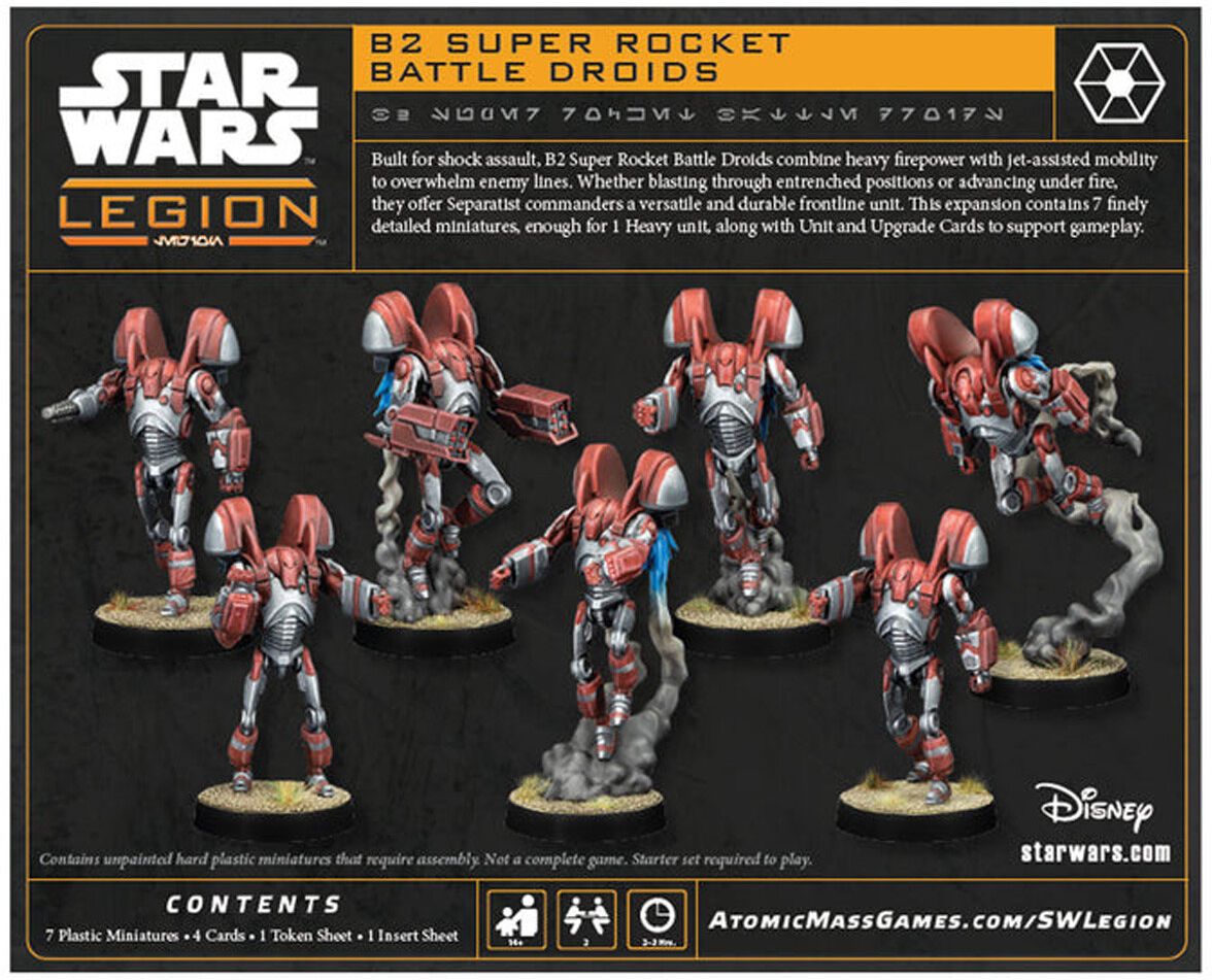 Atomic Star Wars Legion : B2 Super Rocket Droids