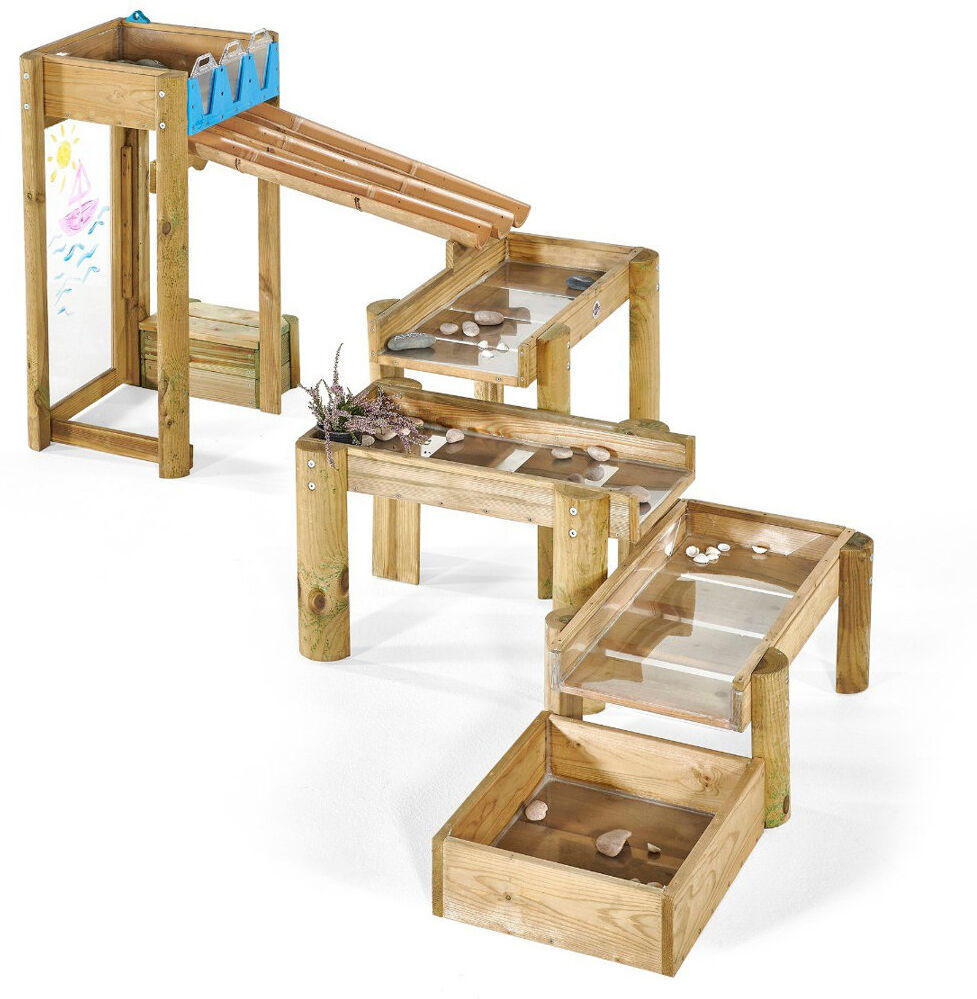 Plum Wood Sand & Water Table 850cm H X 576cm W X 338.8cm L