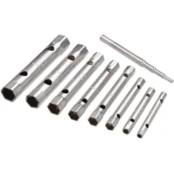 Tecwerk, Steckschlüssel + Stecknuss, Rohrsteckschlüsselsatz 9-teilig CS35