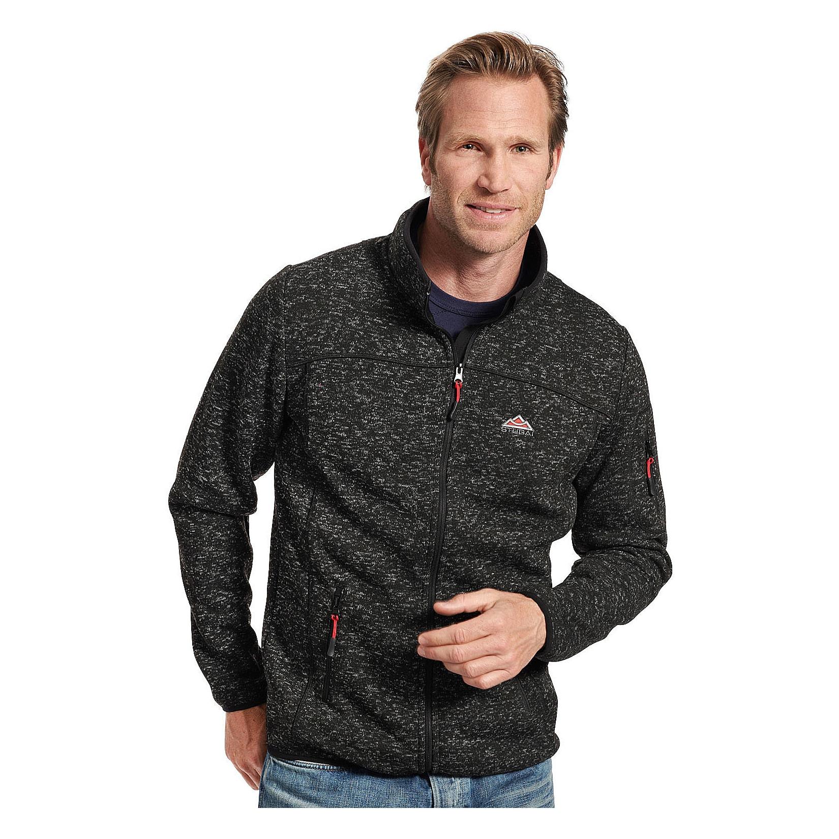 Stubai Herren Strickfleecejacke
