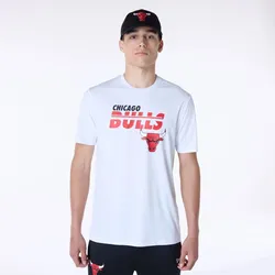 NEW ERA Chicago Bulls NBA Essentials T-Shirt - Weiß - L