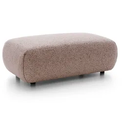 MASSENO Sitzhocker ZEST, Modern Polsterhocker, Fußhocker Rosa