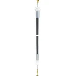 Viega Bowdenzug 135027 540mm, Kunststoff schwarz, Seil Edelstahl, für Normalwannen
