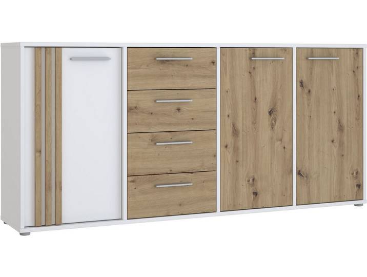 FORTE Sideboard Cardigan, Sideboard, 2 farbig, Stauraum, Schubkasten, Soft Close,Breite 179,4cm