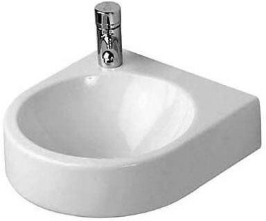 Duravit Architec Handwaschbecken 0766350009 weiss, ohne Überlauf, Hahnloch links