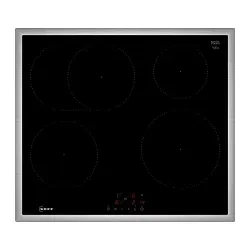 T56SBF1L0 Induktionskochfeld 60cm TouchControl Bräterzone Edelstahlrahmen aufliegend