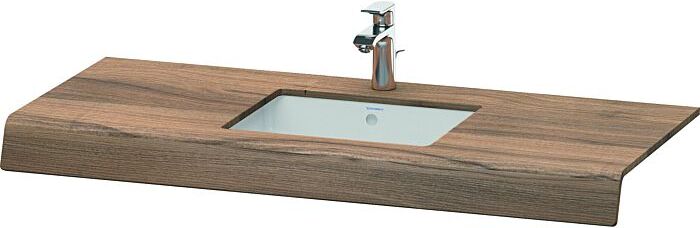 Duravit DuraStyle Waschtisch-Konsole DS828C07979 55x80x10cm, 1 Ausschnitt, Nussbaum natur