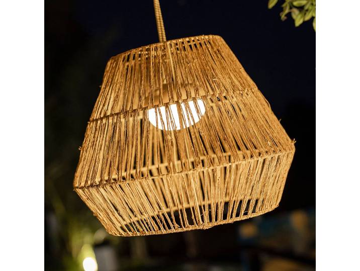 Newgarden Sisine LED-Hängeleuchte mit Akku Sisine, dimmbar, Holz hell, Modern