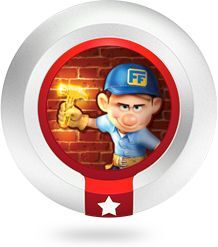 Disney Infinity 1.0 Power Disc Wreck-It Ralph-Fix-It Felix's Repair Power (Diversen) Gebruikt