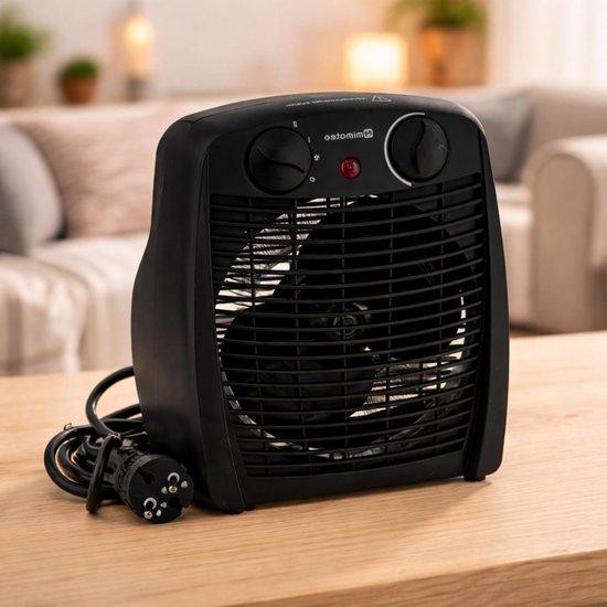 Mimotec Elektrische Verwarming Compacte Kachel Zwart