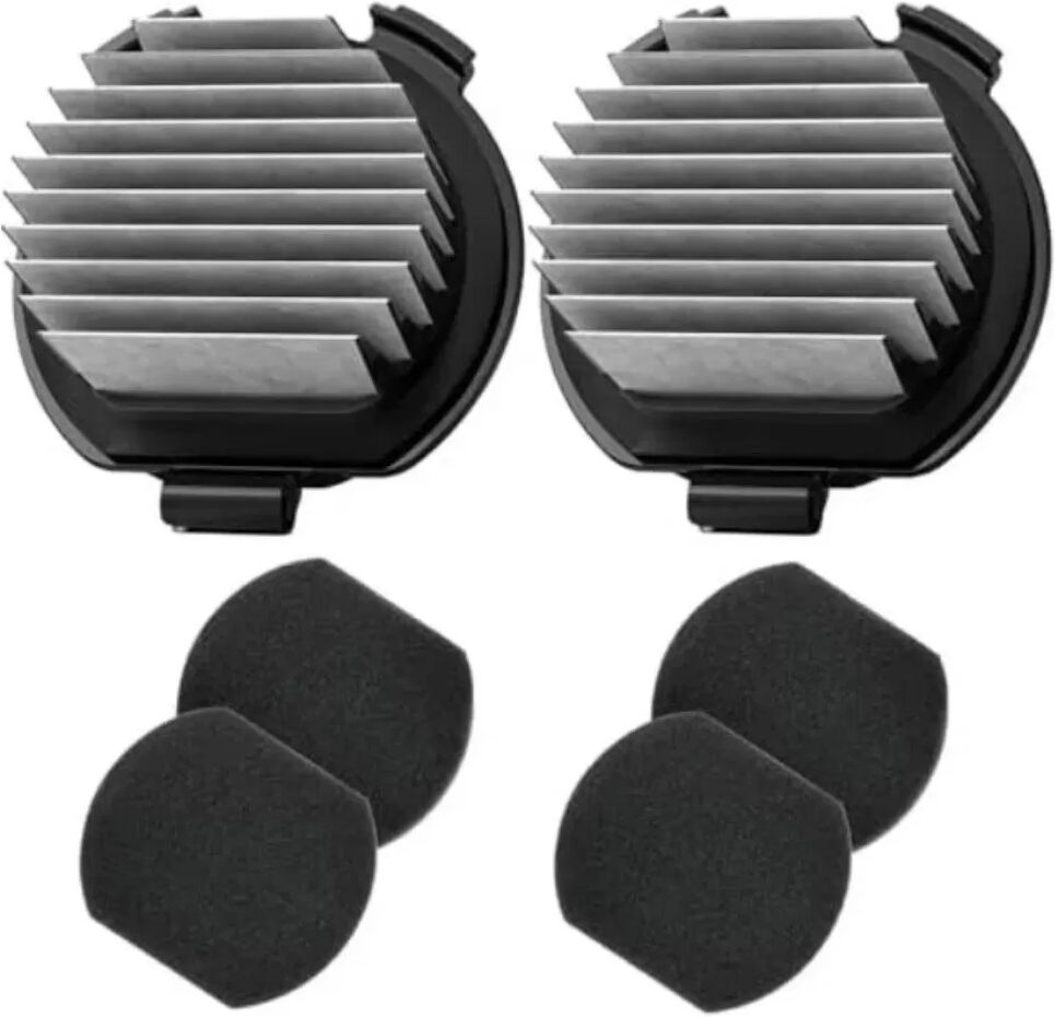 INF Kit filtre et éponge compatible avec Hitachi PV-BJ700G-013, Noir (Filtre x2 + Éponge x2)