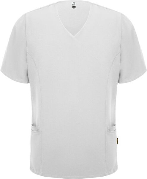 Haut de blouse personnalisé en microfibre Ferox blanc M