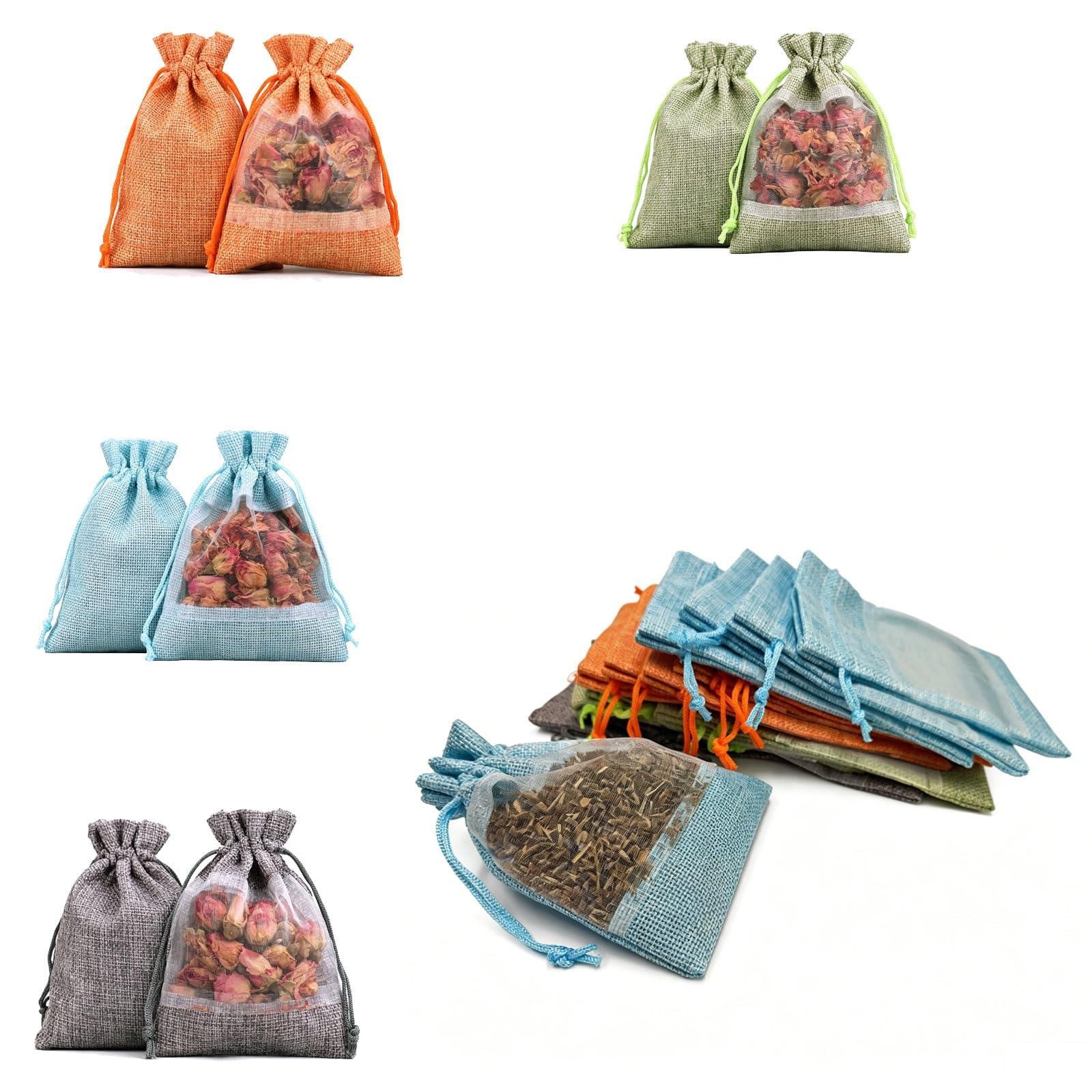 Dripio Lavendelzakjes, 20 stuks, Organza, Mottenwerend, 10 x 14 cm