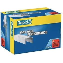 Esselte, Büroklammer, Haefteklammer rapid, 73/12, superstrong, pakke a 5.000 stk. (5000x)