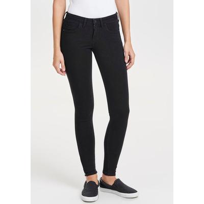 ONLY "ONLKENDELL ETERNAL LIFE ANKLE BLACK NOOS" mit Zipper am Saum