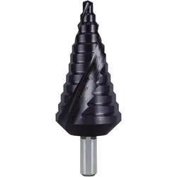 RUKO Stufenbohrer HSS TiAlN spiralgenutet mit Kreuzanschliff - 101053F