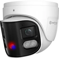 SAFIRE SMART 8MP Panorama-Turret-Kamera 180° mit Fix-Objektiv & Dual-Light, IP