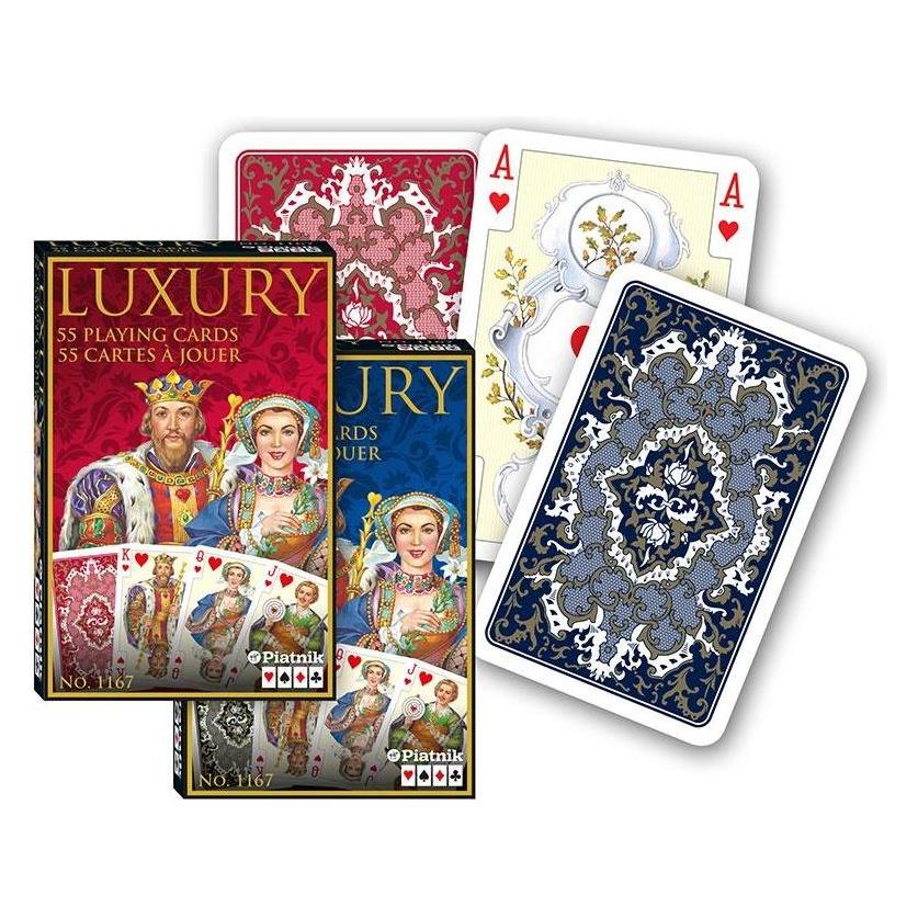 Piatnik Cards single Luxury Deck of 55 cards (16711)