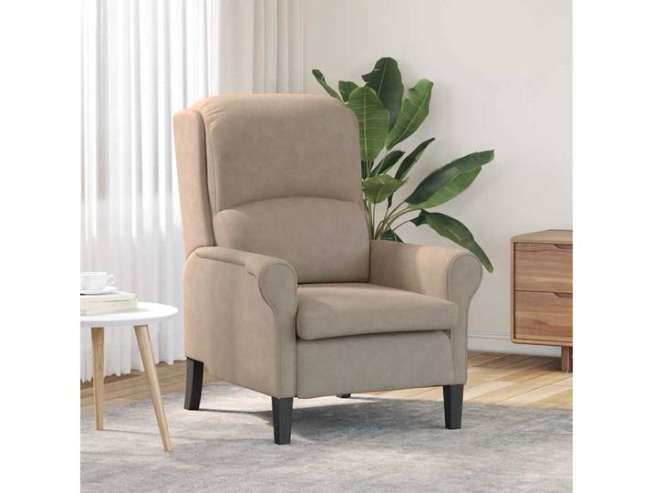 vidaXL Sessel vidaXL Sessel Taupe Mikrofaser