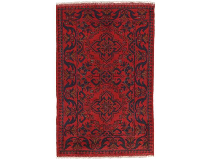 Khal Mohammadi Teppich 81x125 Handgeknüpft Orientteppich Wolle