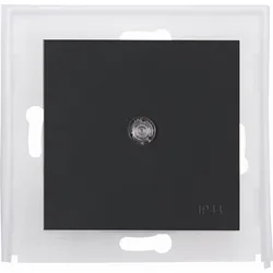 Kopp 493593009 HK07 IP44 - Flächenwippe mit Linse, Farbe: anthrazit