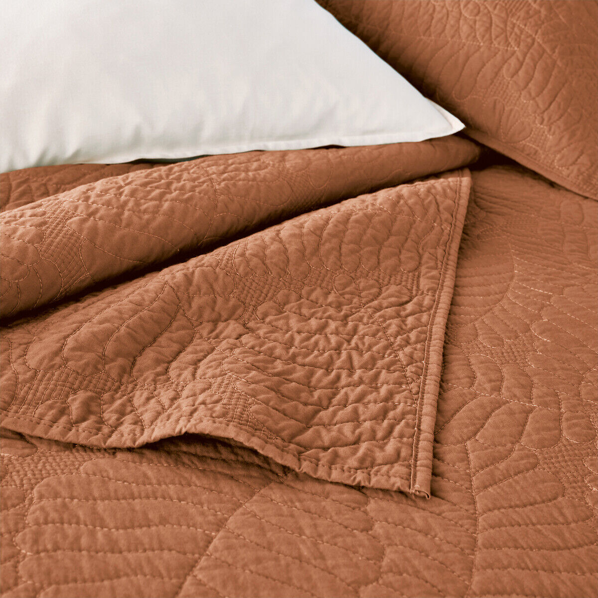 LA REDOUTE INTERIEURS Couvre lit boutis matelassé coton Tropical