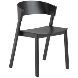 Muuto Cover Stuhl, schwarz