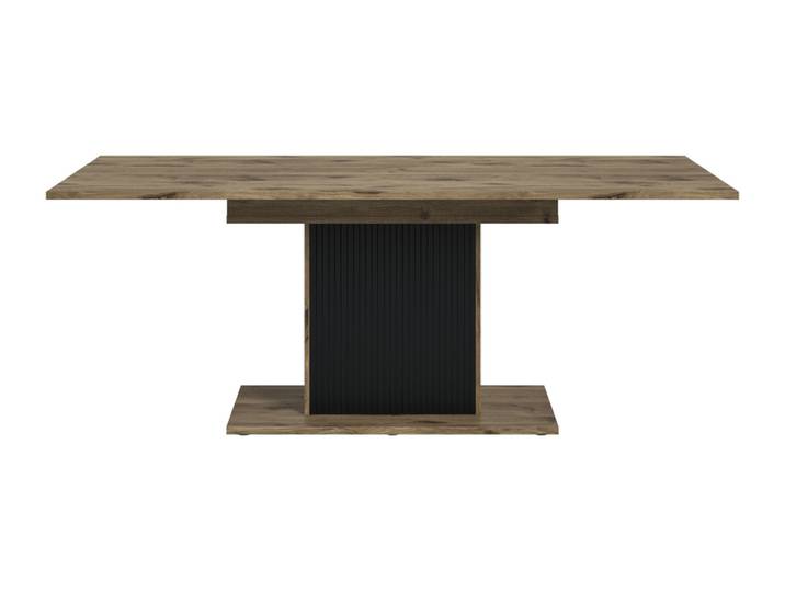 Esstisch Lou 160 x 90 x 76 cm ausziehbar Nox Oak Nachbildung...