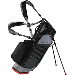 Sun Mountain Standbag H2NO 14 HYBRID, schwarz/grau/rot