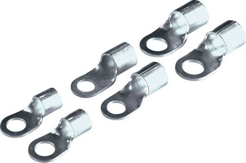 HELU 91546 Ringkabelschuh Querschnitt (max.)=95.00mm² Unisoliert Silber
