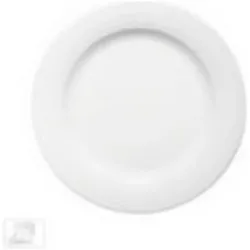 Bauscher Teller Dialog flach 20cm weiss, Teller, Weiss