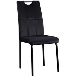 HTI-Living Stuhl Denton Velvet Schwarz