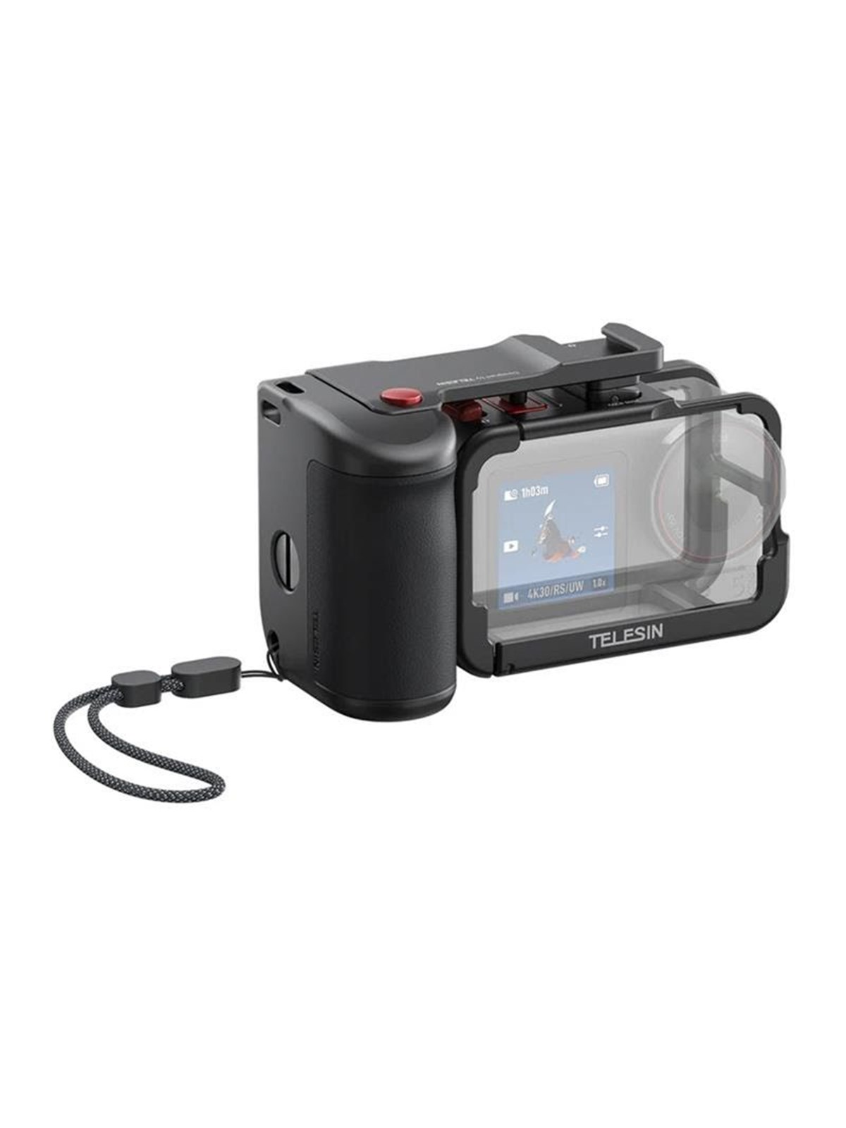TELESIN Telesin Schutzhülle mit Griff für DJI Osmo Action 3/4/5