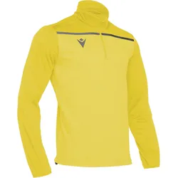 Macron, Herren, Sportshirt, rhine (XS), Grau, Gelb