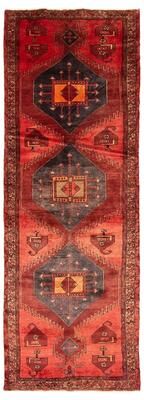 ECARPETGALLERY Hand-knotted Anadol Dark Copper Wool Rug - 3'8 x 10'5