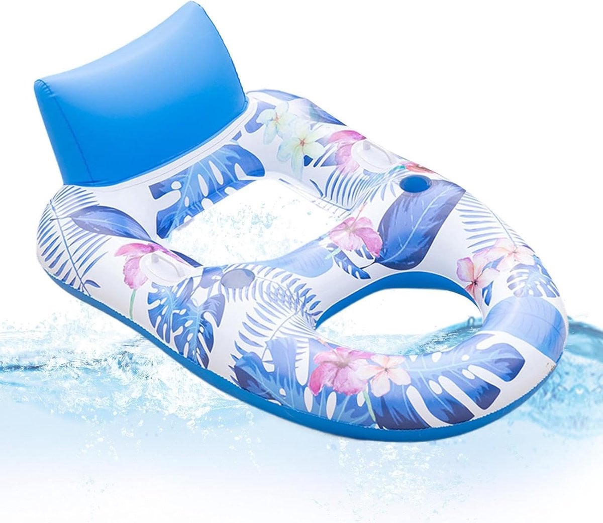 Opblaasbare zwembad drijver - Water hangmat ligbed van verdikt PVC