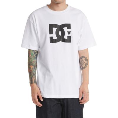 T-Shirt DC SHOES "DC Star", Herren, Gr. XS, weiß, Obermaterial: 100% Baumwolle., Shirts T-Shirt