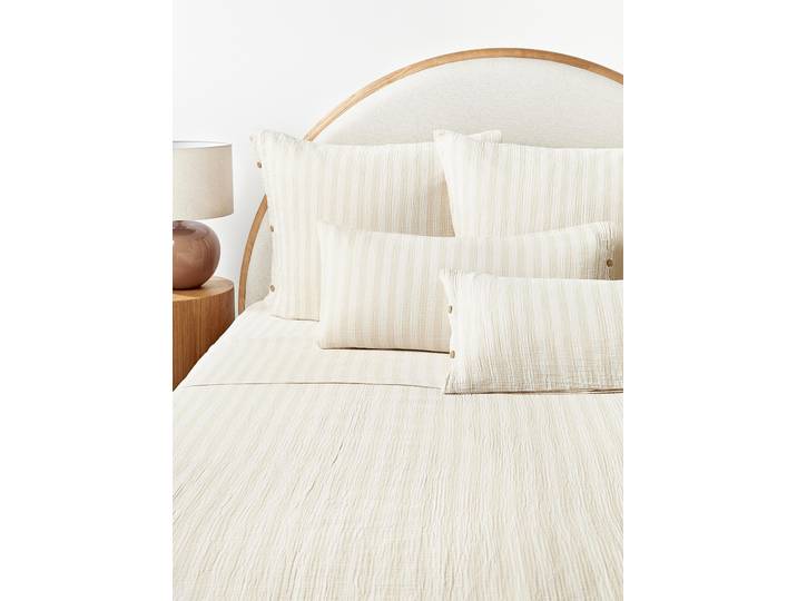 Drap plat en mousseline Saige