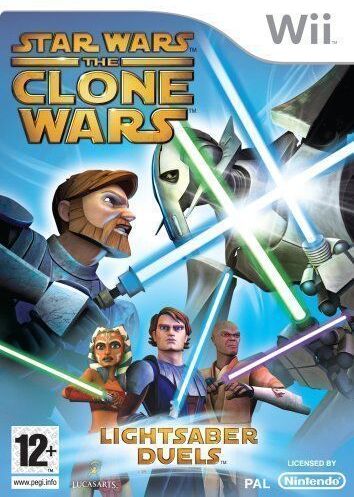 Nintendo Star Wars: The Clone Wars - Lightsaber Duels WII (Käytetty)
