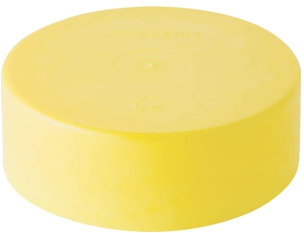 Geberit Pe Schutzkappe 365802921 PE-LD, DN 70, gelb, für Rohrende