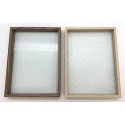 Tablett RELIEF - braun
