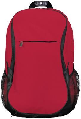 HighFive 327895 Free Form Backpack in Scarlet   Denier Polyester
