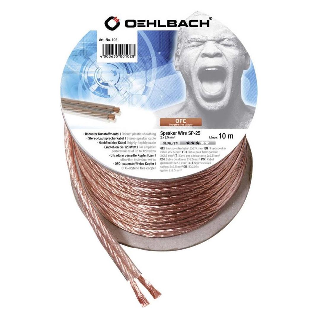 Oehlbach Sp25 (10 m, 2.50 mm²) (0102)