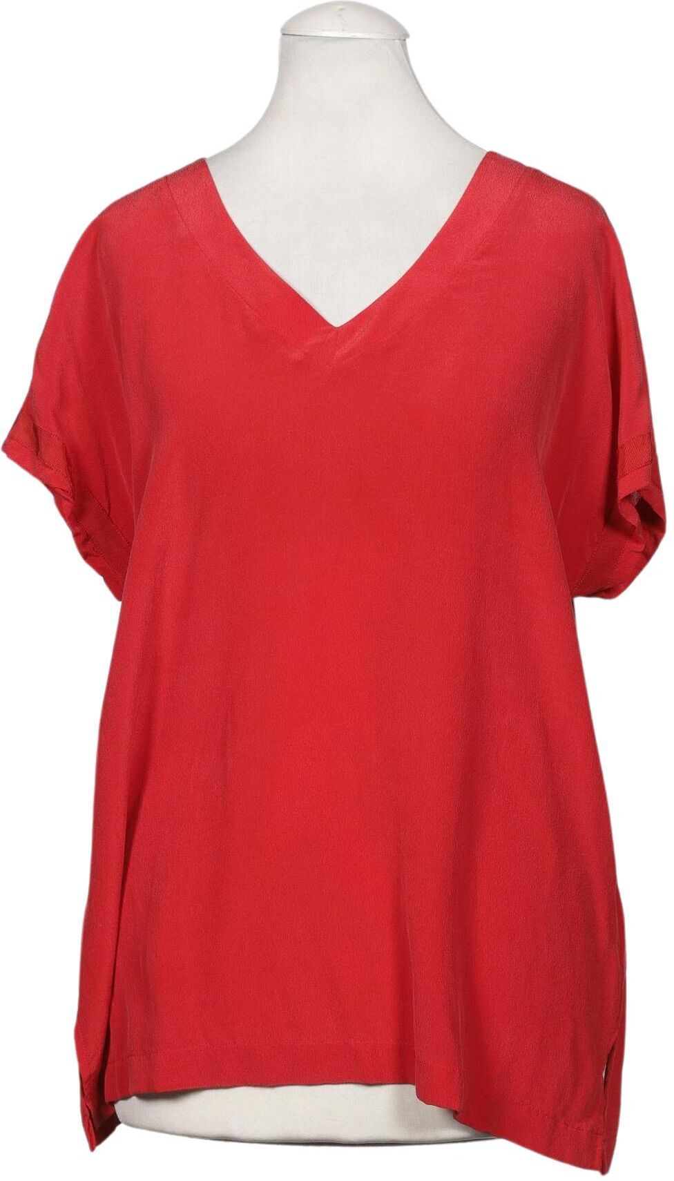 Mos Mosh Damen Bluse, Rot, Gr. XS, Seide - Second Hand