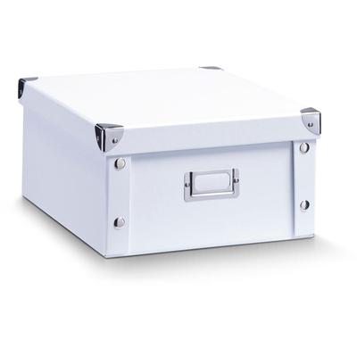 Aufbewahrungsbox ZELLER PRESENT, weiß, Pappe, Aufbewahrungsboxen, Aufbewahrungsbox, Breite 31 cm (2 Stck.)